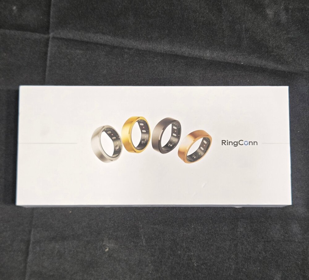 RingConn Gen 2 Smart Ring Matte Black Size 11 RCA-01